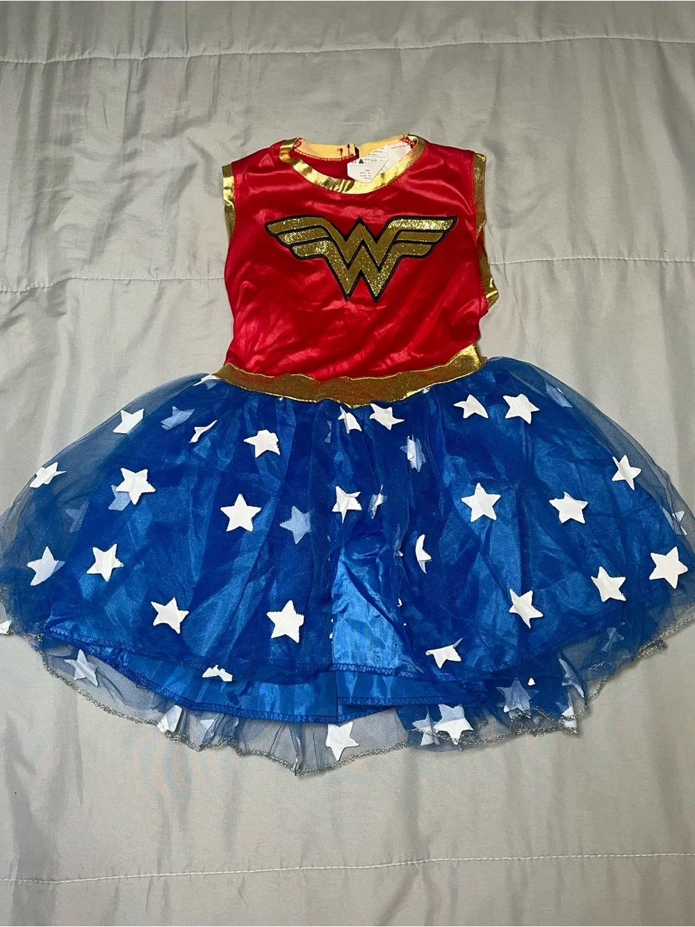 Rubie's Red and Blue Star Superhero Tutu Costume For Todflers